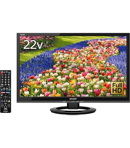 Amazon | シャープ AQUOS 液晶テレビ 22型 ブラック系 LC-22K30-B