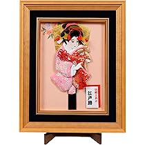 羽子板飾り はごいたかざり 『凛１１号』 額入り がくいり 長期展示/保管品 額入り羽子板飾り/がくいりはごいたかざり 『凛11号』 長期