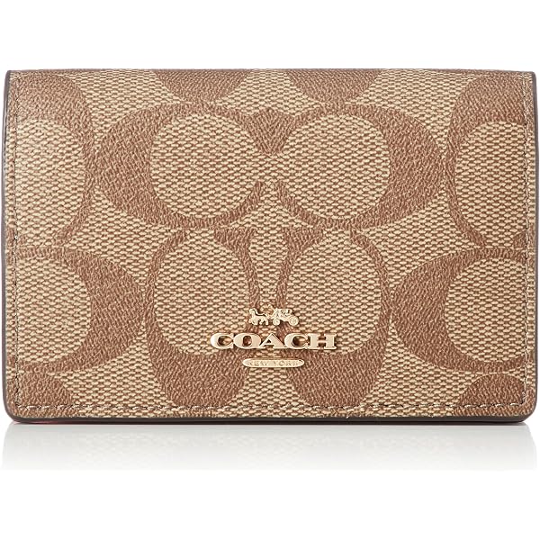たー出品 コーチ 名刺入れ レディース ブランド COACH シグネチャー 91681 IMAA8