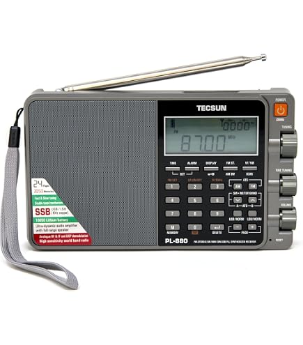 Amazon.co.jp: TECSUN S-8800 日本正規代理店 FM/LW/MW/SW/PLL BCL
