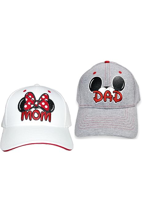 Minnie Mouse Mom Fan Baseball Hat 