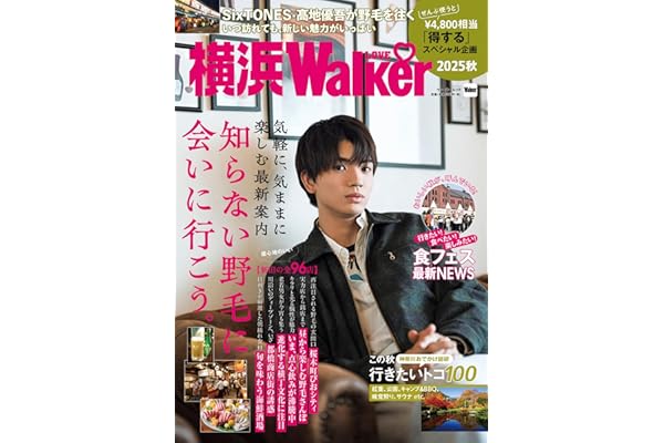 横浜LOVEWalker2025秋 ウォーカームック