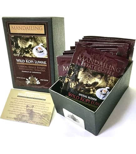 Amazon.co.jp: Luwak ルアック Kopi Murni Premium 10杯分小袋綴り