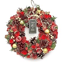 Amazon.co.jp: ［ 2025年 mamawreath A クリスマスリース L