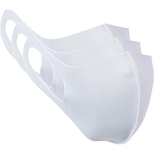 [クロスプラスマスク] PASTEL MASK(パステルマスク) 洗って繰り返し使える3Dデザインマスク3枚入り UV加…