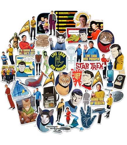 Amazon.co.jp: スタートレックステッカーパック ダイカットビニール