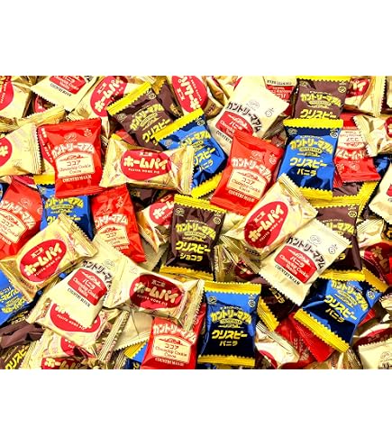 Amazon.co.jp: 業務用 お菓子 ホームパイ 大容量 600g超 114枚 (57袋