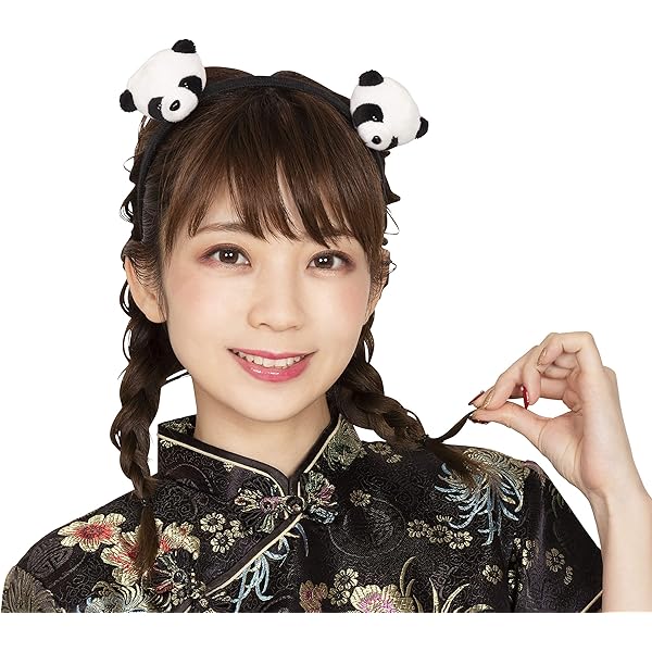 Amazon.co.jp: コスプレ チャイナ パンダ アニマル もこもこ