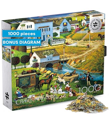 Amazon | Buffalo Games - Charles Wysocki - Fox Hill Farms - 大人用