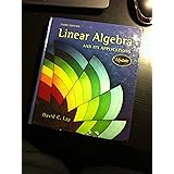 Linear Algebra and Its Applications, Third Updated Edition: United States Edition