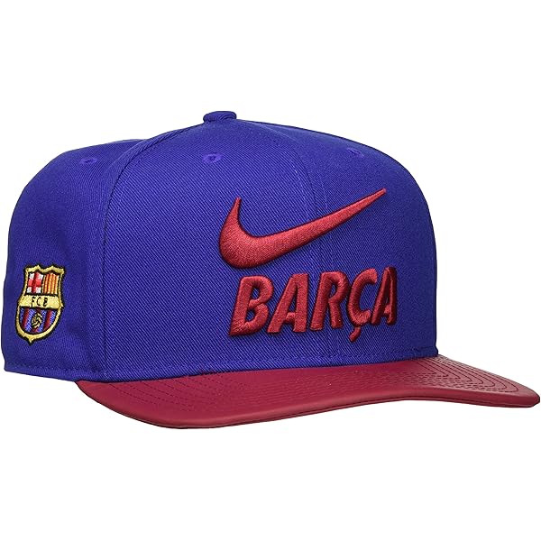 バルセロナ　FC Barcelona キャップ FC BARCELONA】FCバルセロナ バルサ スクリプト ロゴ キャップ