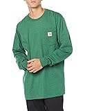 [カーハート] Tシャツ LONG SLEEVE WORKWEAR POCKET T-SHIRT メンズ NORTHWOODS L [並行輸入品]