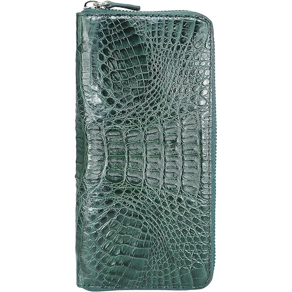 クロコダイル WA-0360 長財布 カーキ  CROCODILE L字ファスナー 外ポケット付き　 楽天市場】クロコダイル長財布 メンズ【池田工芸】Crocodile Long