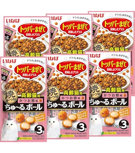 Amazon.co.jp: いなば まめちゅ～る まぐろ 8g×3袋 3個セット