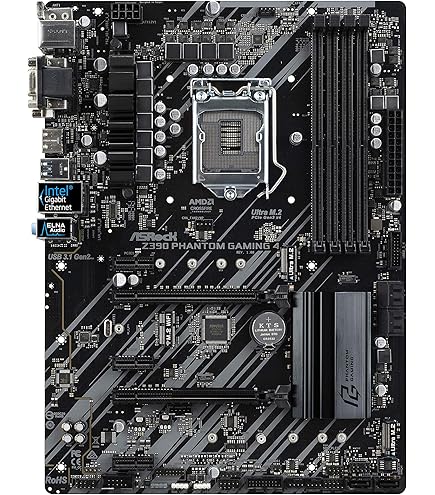 CPU asrock z370 pro4+intel corei7 8086k ASRock Z370 PRO4 Desktop Motherboard - Intel Z370 Chipset
