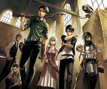 2020秋アニメ - 『Attack on Titan』リヴァイ,エレン,ヒストリア(クリスタ),ミカサ,ジャン,アルミン,コニー,サシャ