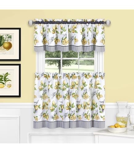 Dreamskull Short Kitchen Cafe Curtains Beige Small Curtians Window Valances For Bedroom Dining Room Bistro Drape Floral Print Cotton Valance For Small