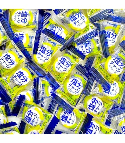 Amazon.co.jp: 【100粒】スポーツドリンク味 カバヤ 塩分チャージタブ