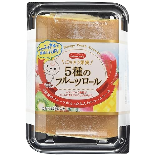 ドンレミー ごちそう果実 5種のフルーツロール