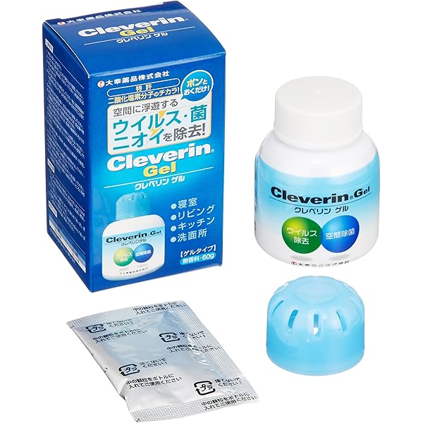 大幸薬品　クレベリン　cleverin 置き型 除菌剤 約2ヶ月 4987110090038.jpg