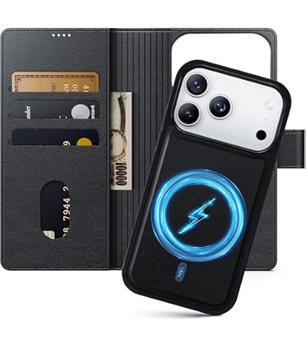 Amazon.co.jp: JCGOOD iPhone 17 Pro ケース手帳型 分離式 2in1