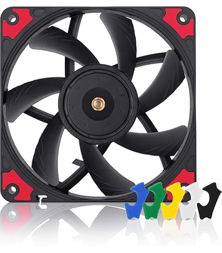 Noctua 5セット NF-A12x25+A12x15+HUB+ケーブル Amazon | Noctua NF-A12x15 PWM chromax.black.swap 120mm 15mm厚