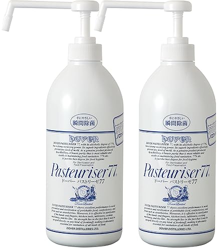 Pasteuriser77 除菌剤 800ml×12本入　ワンケース Amazon.co.jp: ドーバー パストリーゼ77 800ml ポンプボトル