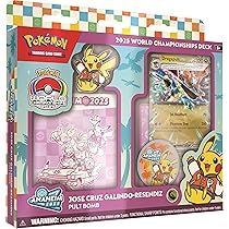 Amazon.co.jp: 2025年ポケモンTCG世界選手権デッキ。 : おもちゃ