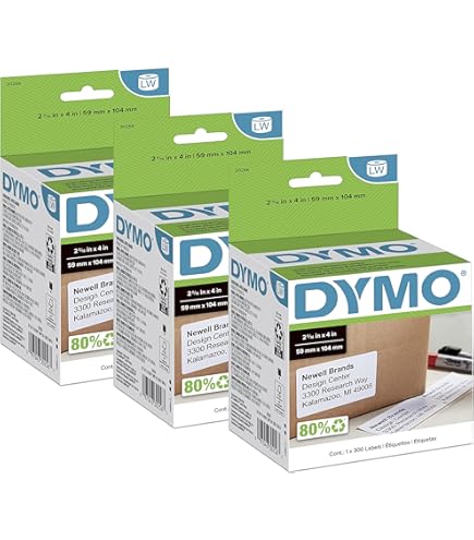 Aftertech 30x 11355 Removable 19x51mm Compatible Adhesive Labels Rolls - View #6