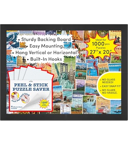 Amazon.co.jp: MCS 65744パズル・フレーム（パズル・サイズ20インチx27