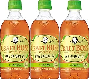 Amazon サントリー クラフトボス Tea ノンシュガー 紅茶 450ml 3本 お茶飲料 通販