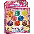 アクアビーズ 別売り ビーズセット 【 キラキラビーズ8色セット 】 AQ-80 STマーク認証 6歳以上 おもちゃ 水 水でくっつく メイキングトイ Aquabeads エポック社 EPOCH