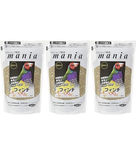 Amazon | mania(マニア) プロショップ専用 フィンチ 1L×4 | 黒瀬ペット