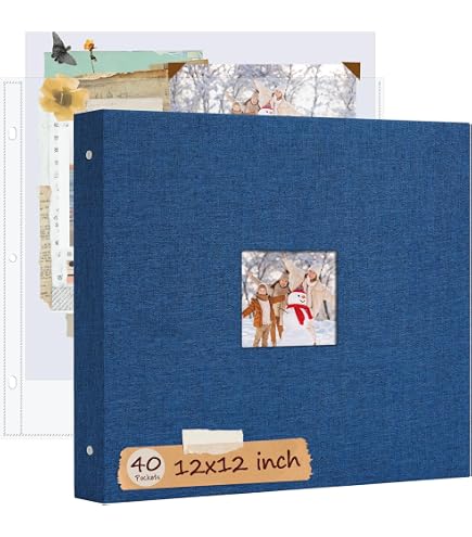 Amazon.co.jp: Dunwell 12x12 フォトアルバムリフィルページ、シート