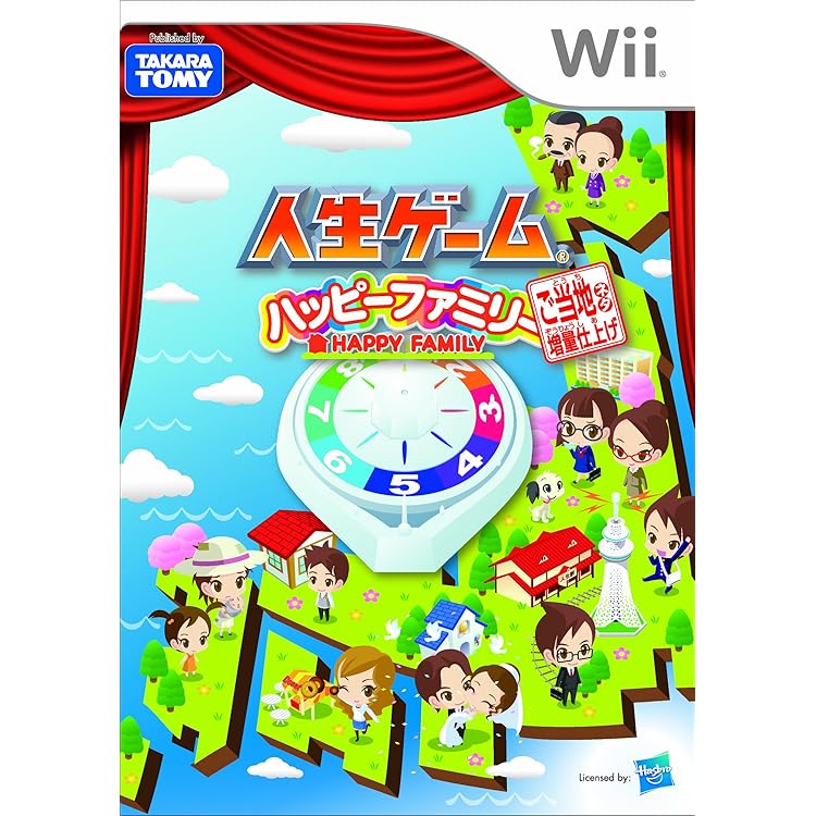 Amazon | 人生ゲーム ハッピーファミリー - Wii | ゲームソフト