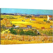 絵画　ゴッホ　ラ・クロ平原　複製画 ゴッホ【クロー平原の桃の木】 - 手描き 絵画（油絵複製画）販売