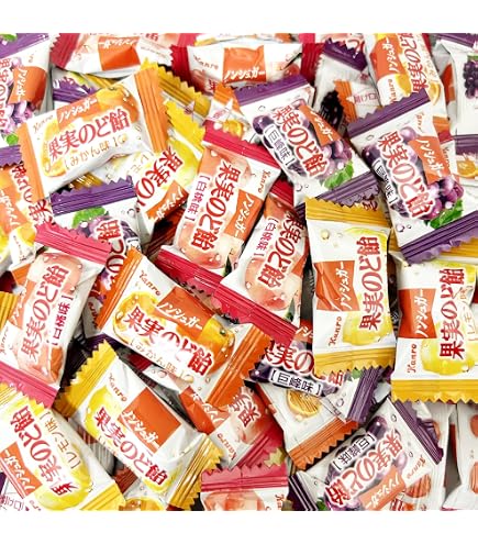 Amazon.co.jp: のど飴 アソート 9種類 個包装 詰め合わせ 250g のど