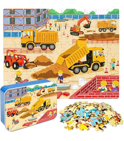 Amazon | 5~8歳、6~8歳、8~10歳の子供向けパズル - 忙しい