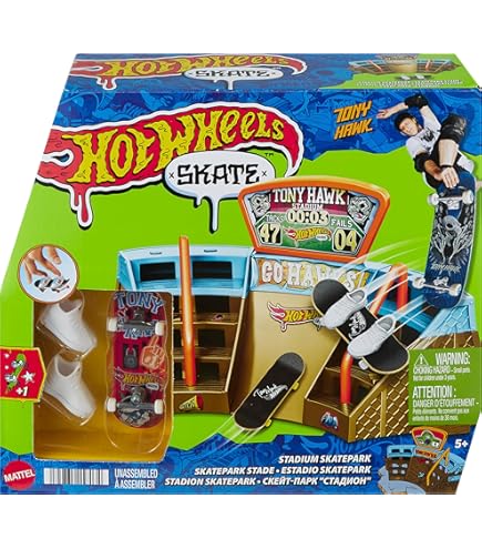 Amazon.co.jp: Hot Wheels スケートトニーホーク 指板4枚&取り外し可能