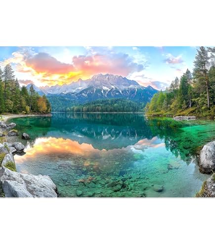 Amazon | 自然パズル 1000ピース 大人用 情景 風景 パズル 旅行