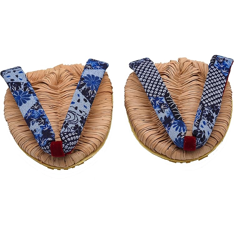 Amazon | 足半ふっくら布ぞうり・女性用（柄はおまかせ）テレワーク