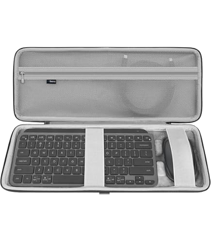 logi キーボードケース グレー Amazon.co.jp: Geekria キーボードキャリングケース ロジクール