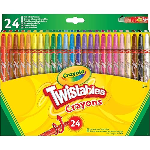 Crayola-Crayons&Pencils 24 Twistable Crayons