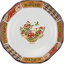 Amazon.co.jp: 有田焼 極錦 金彩 古伊万里様式 銘々皿 直径15cm