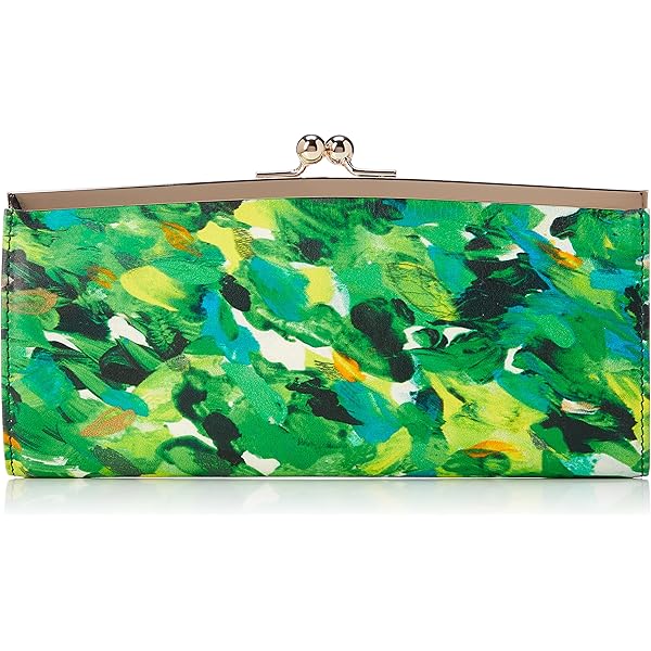 Amazon | [アイアイズ] 口金長財布 誰かの為の青 レディース ブルー