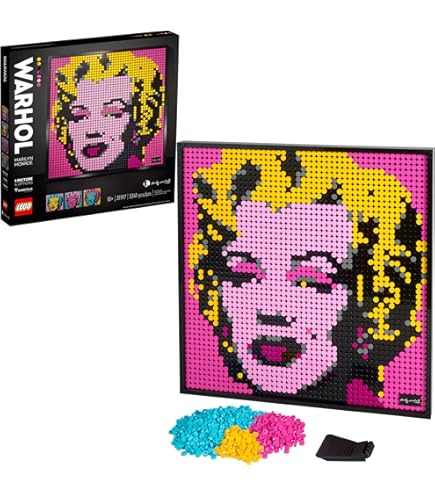Amazon.co.jp: レゴ(LEGO) レゴアート アンディ・ウォーホル:マリリン