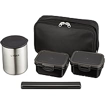 タイガー 魔法瓶 保温 弁当箱 ステンレス ランチ ジャー ブラック タイガー 弁当 ステンレスランチジャー LWU-A202KM ブラック