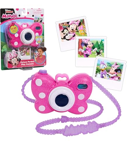 Wooden Pretend Play Camera Toy For Toddlers 1-3 Years - Kids Role Play Toy With Neck Strap