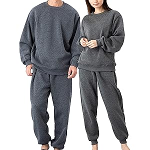 【綿100% スウェット】プレミアム 裏起毛 スウェット 上下 綿100 パジャマ 極厚 男女兼用 メンズ レディース…