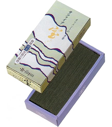 Amazon｜宝 サファイア 幽玄な沈香木の香り 煙が少ない 線香｜線香